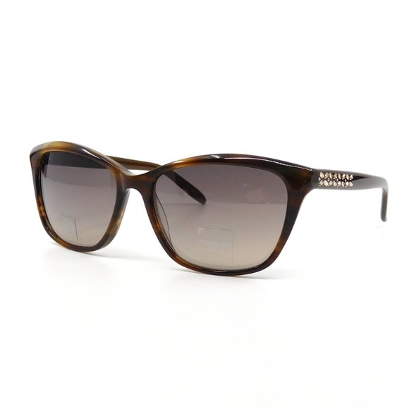 VERA WANG “Dasnee” Walnut Tortoise Sunglasses main image 8